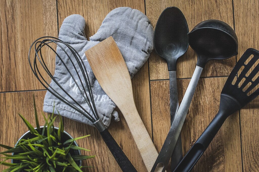 utensílios de cozinha modernos